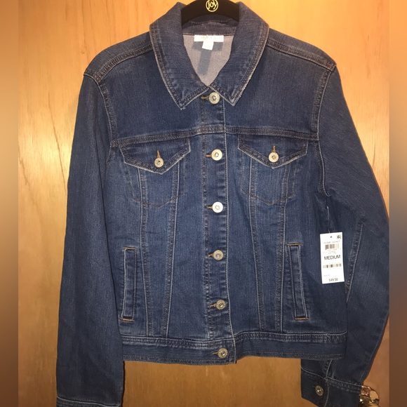 NWT Denim Jacket size M - Picture 3 of 6